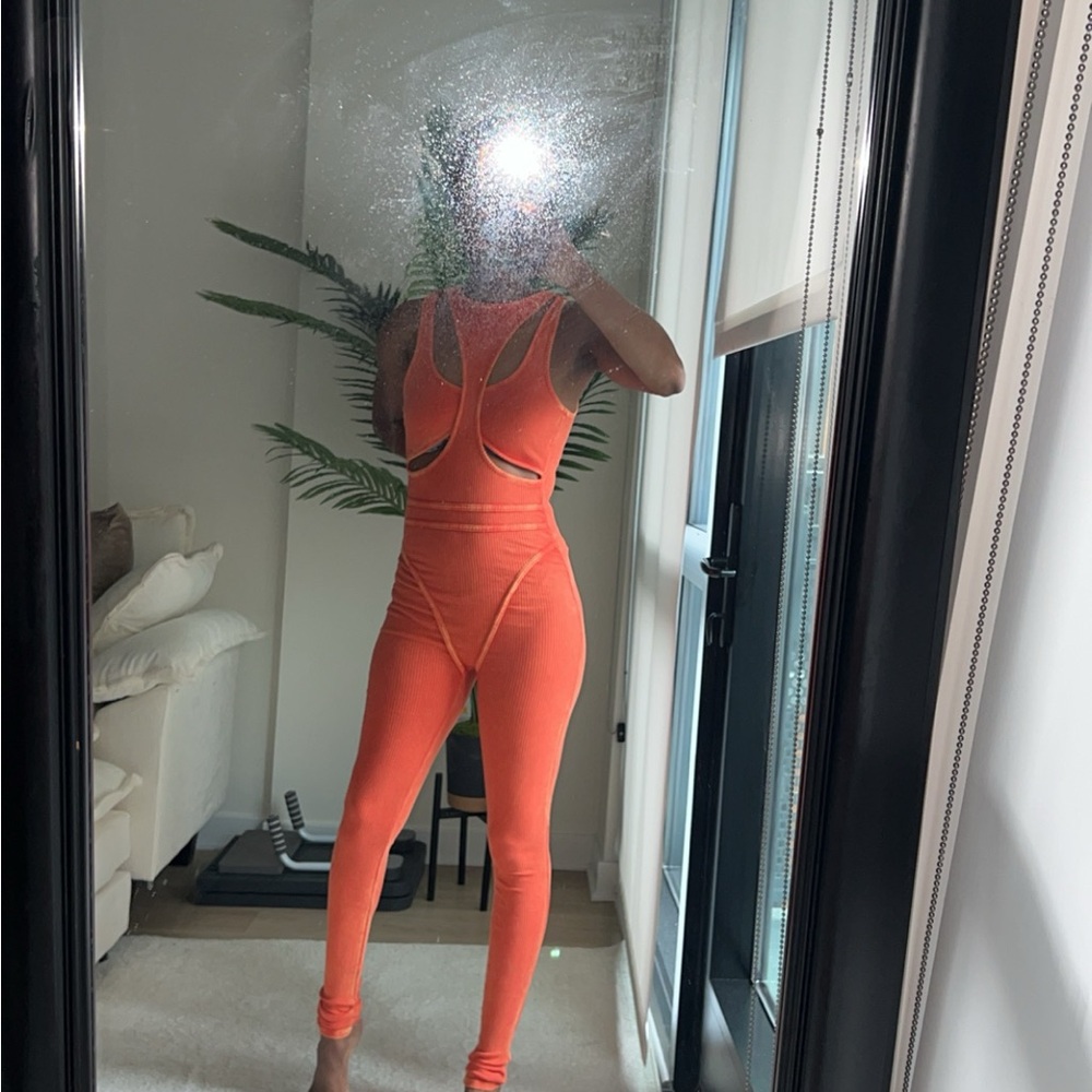 Edge orange jumpsuit